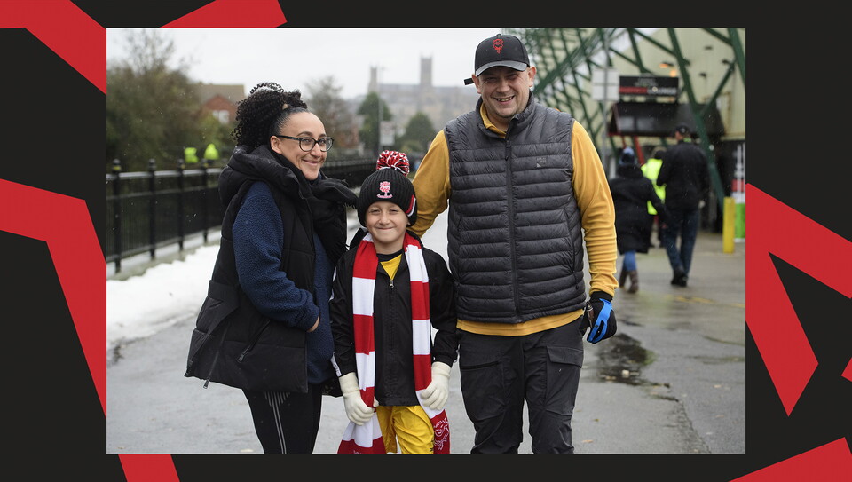 A fan image from City's home game against Wycombe