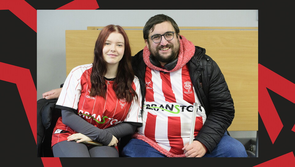 A fan image from City's home game against Wycombe