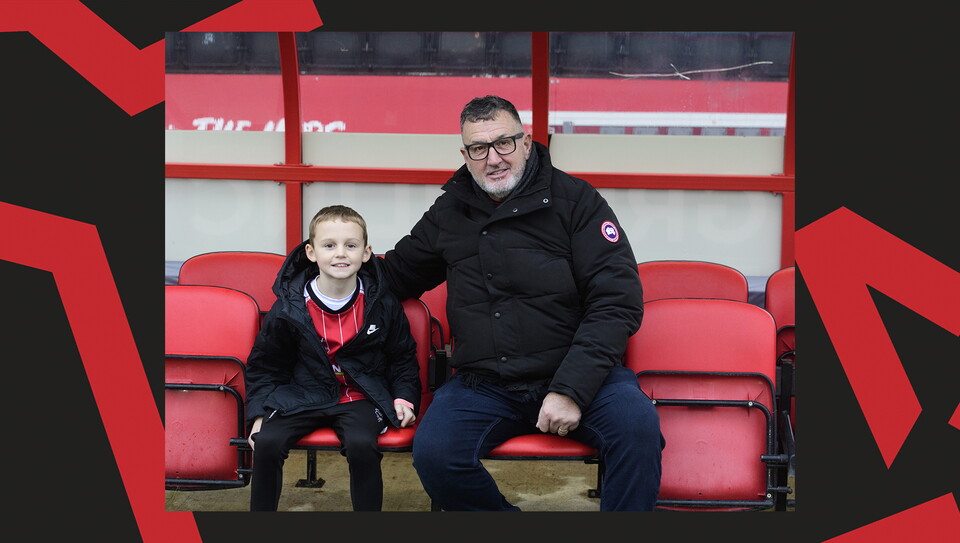 A fan image from City's home game against Wycombe