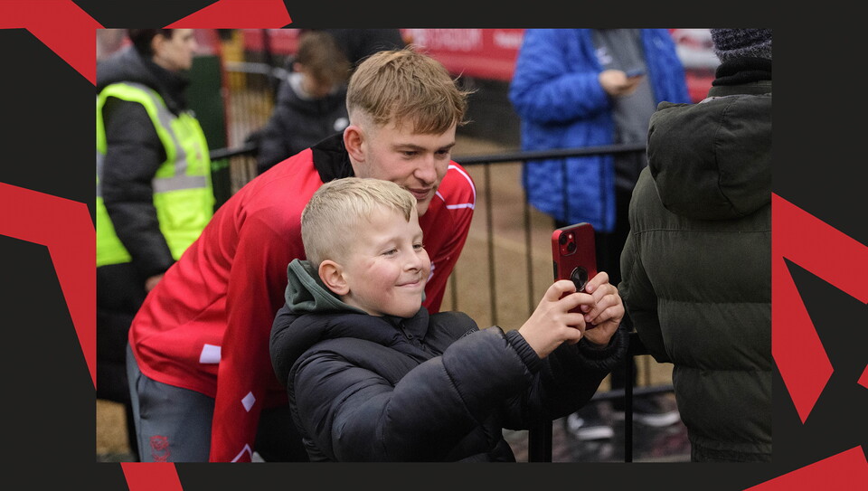A fan image from City's home game against Wycombe