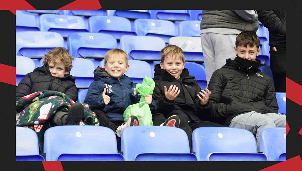A fan photo from City's away game at Bolton Wanderers.