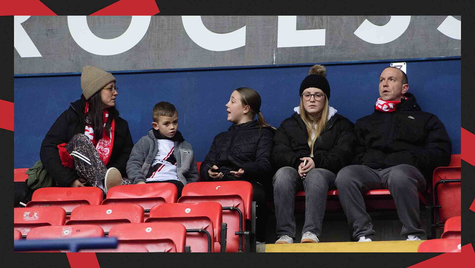 A fan photo from City's away game at Bolton Wanderers.