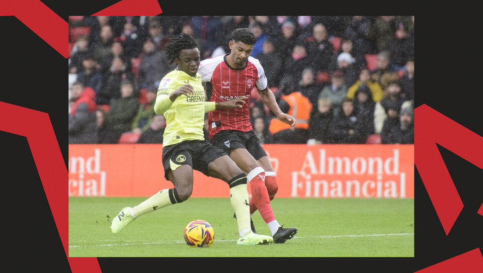 A match action image from City's 0-0 home draw against Charlton Athletic.