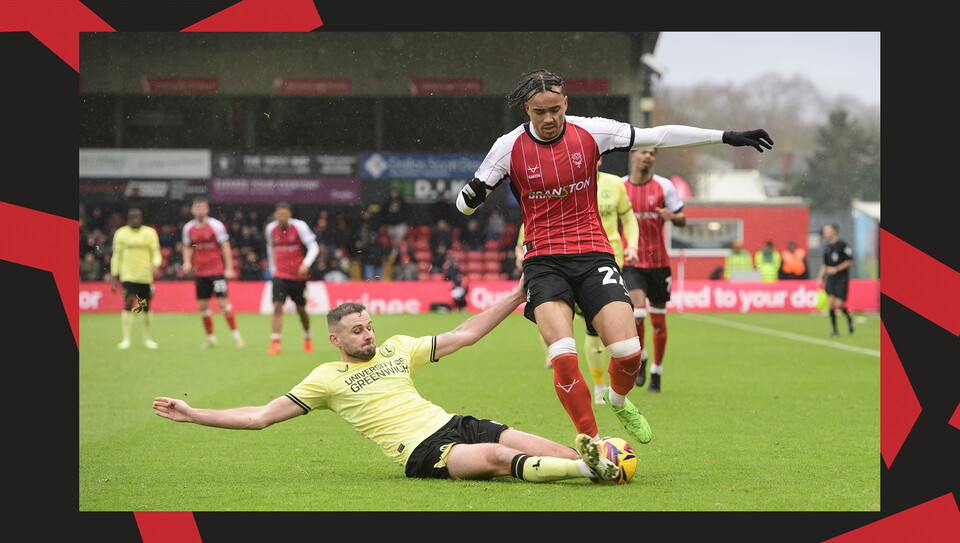 A match action image from City's 0-0 home draw against Charlton Athletic.