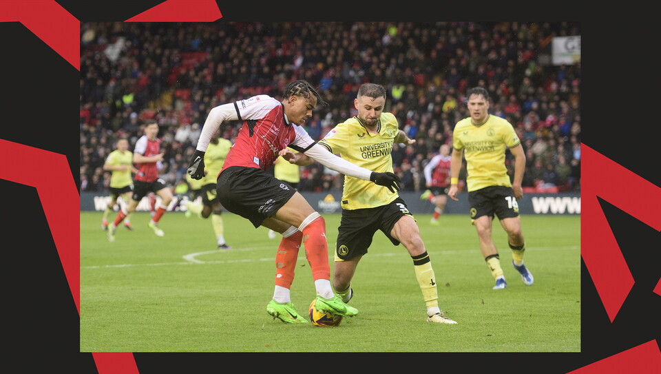 A match action image from City's 0-0 home draw against Charlton Athletic.