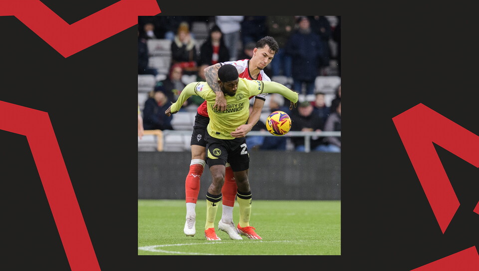 A match action image from City's 0-0 home draw against Charlton Athletic.