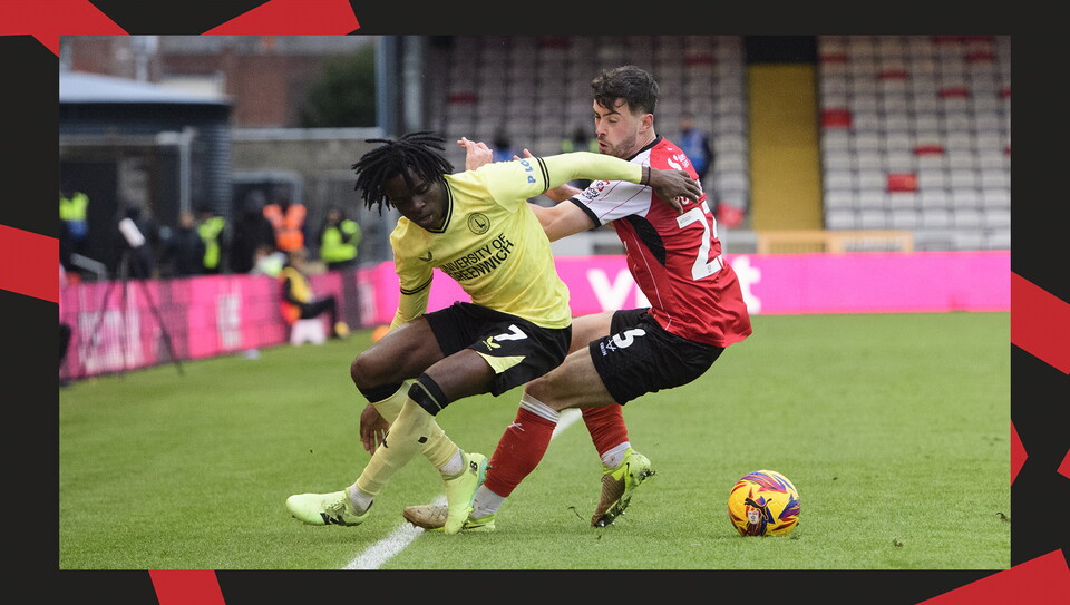 A match action image from City's 0-0 home draw against Charlton Athletic.