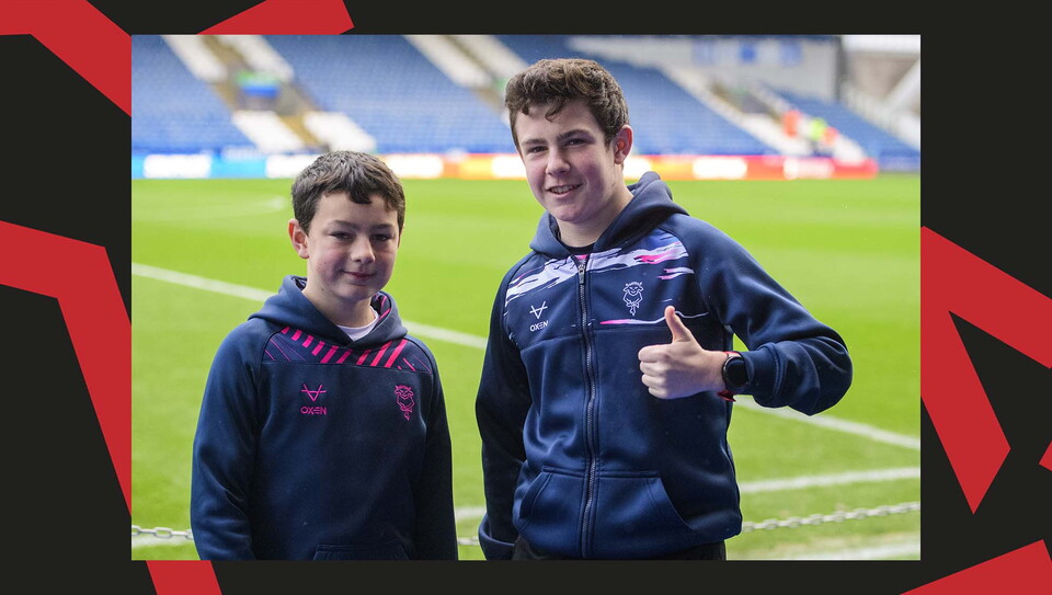 Lincoln City supporters at Huddersfield