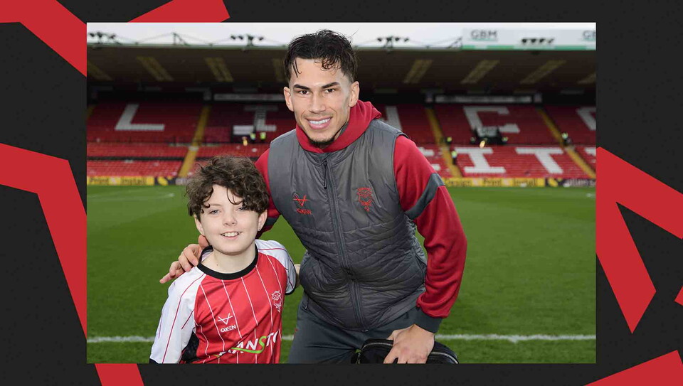 A matchday experience image from the Imps' win over Reading