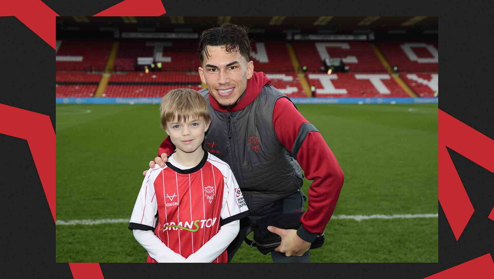 A matchday experience image from the Imps' win over Reading