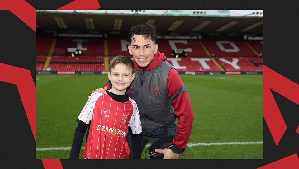 A matchday experience image from the Imps' win over Reading