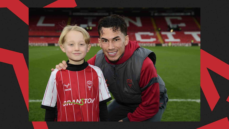 A matchday experience image from the Imps' win over Reading