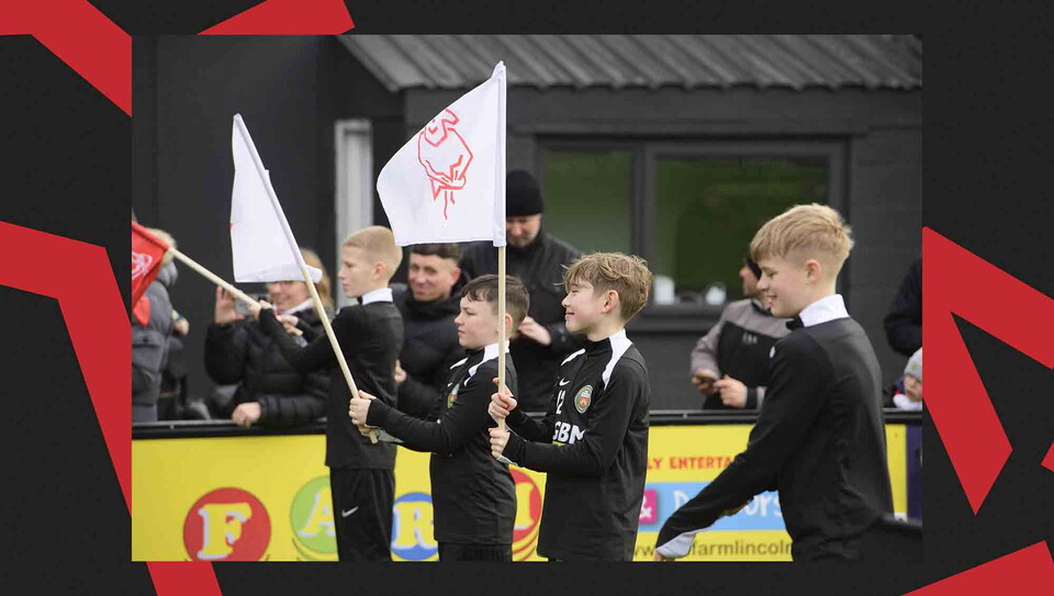 A matchday experience image from the Imps' win over Reading