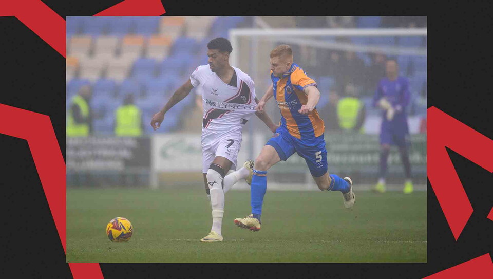 Action from Shrewsbury v Lincoln City