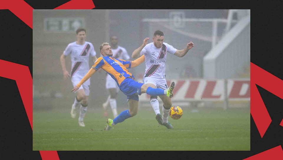 Action from Shrewsbury v Lincoln City