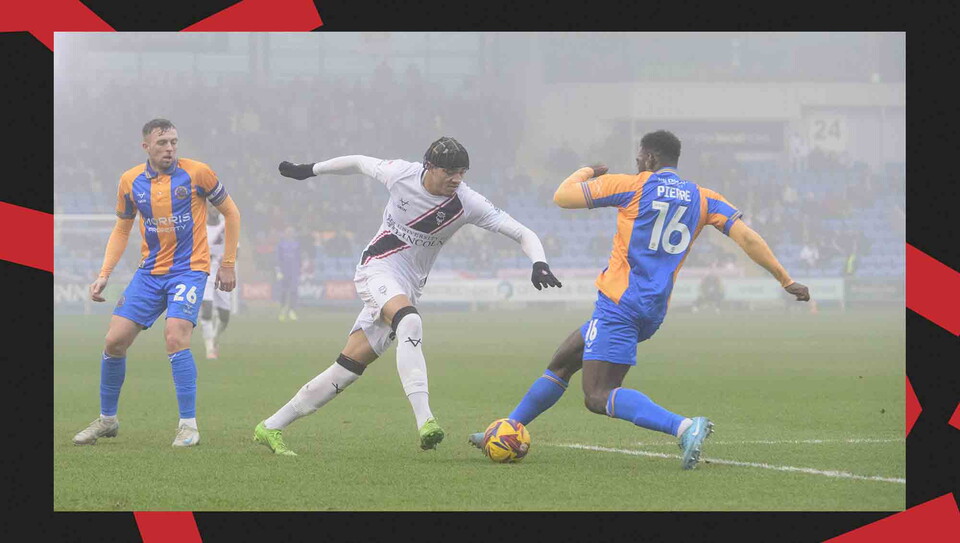 Action from Shrewsbury v Lincoln City