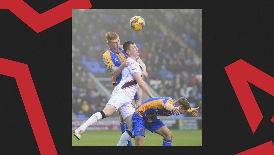 Action from Shrewsbury v Lincoln City