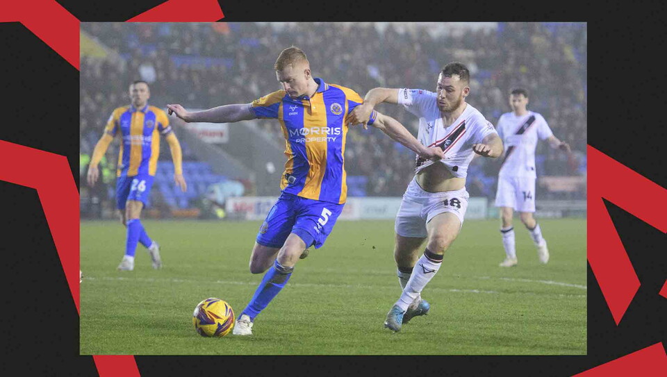 Action from Shrewsbury v Lincoln City