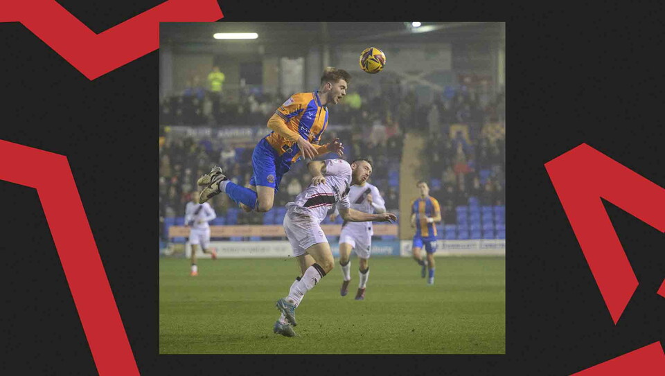Action from Shrewsbury v Lincoln City