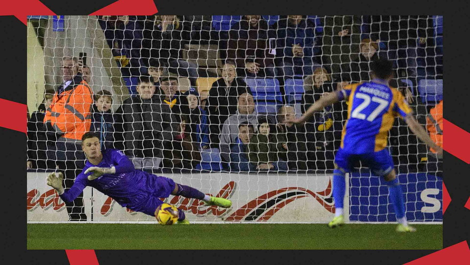 Action from Shrewsbury v Lincoln City