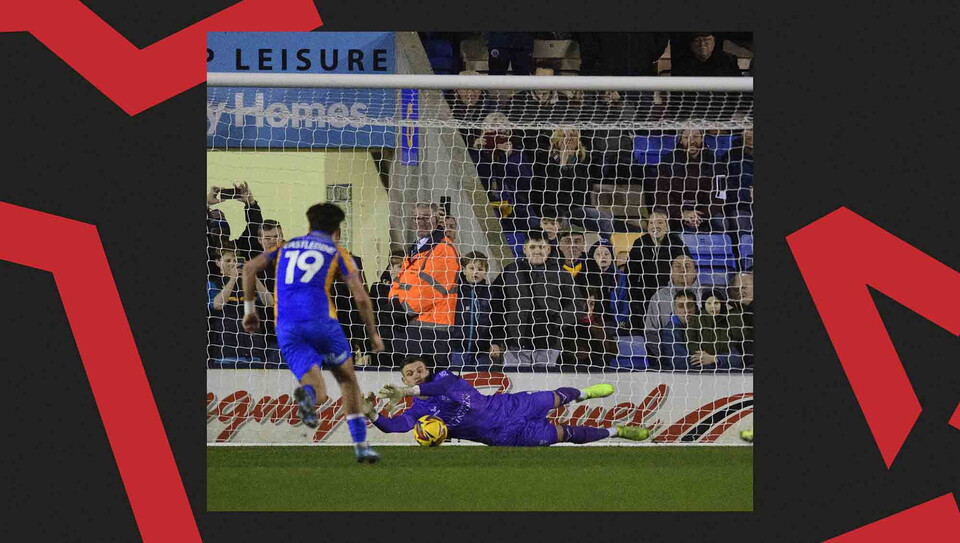 Action from Shrewsbury v Lincoln City
