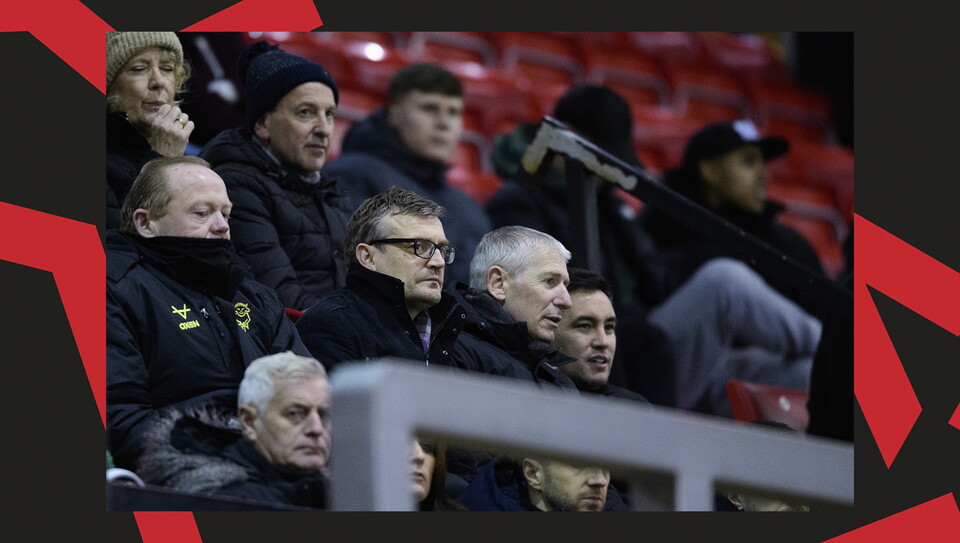 A match action image from Lincoln City U18s 4-2 win over their Wrexham equivalents.