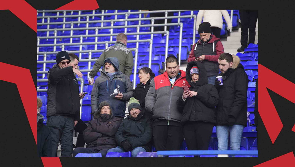 A fans image from the Imps' away FA Cup game at Birmingham City