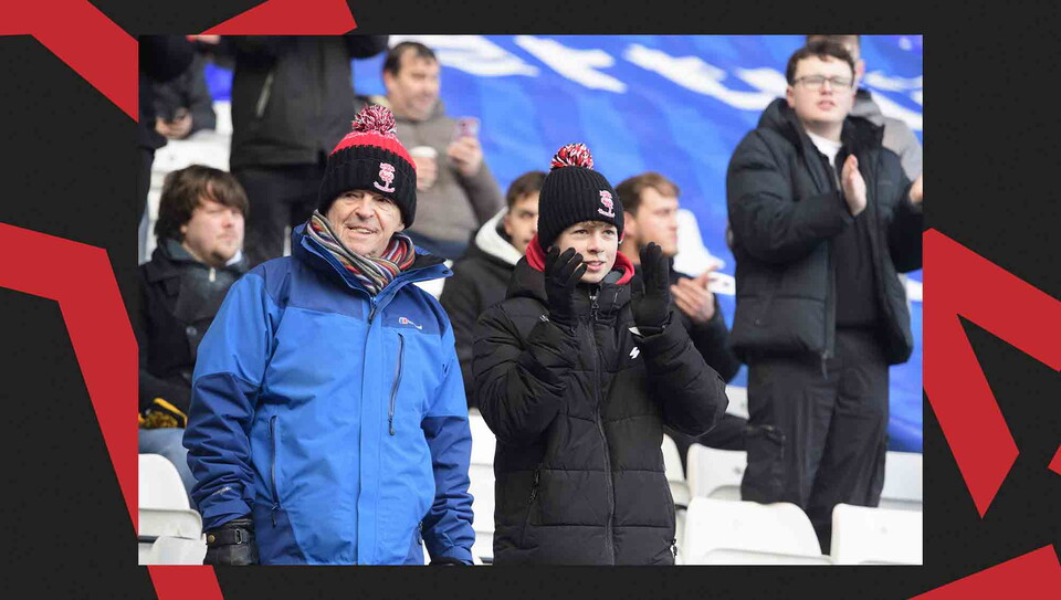 A fans image from the Imps' away FA Cup game at Birmingham City