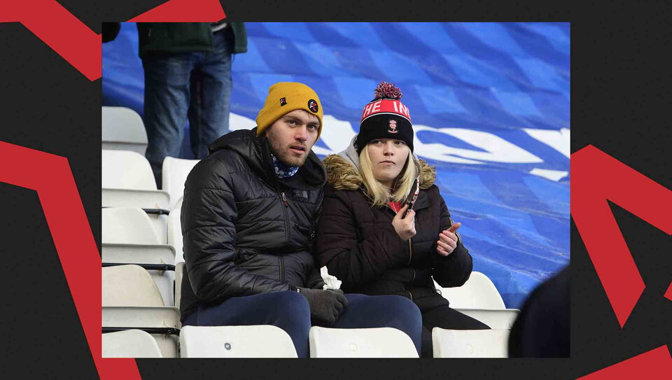 A fans image from the Imps' away FA Cup game at Birmingham City