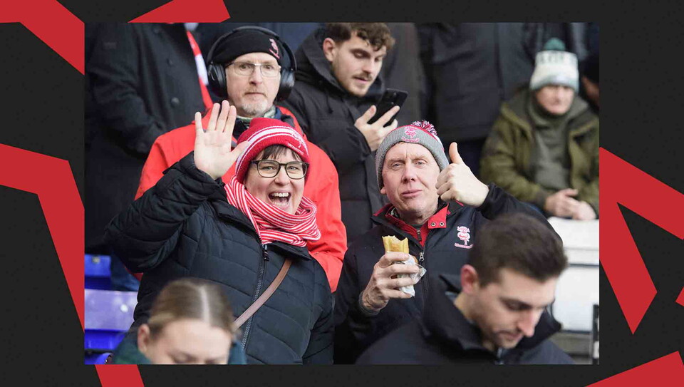 A fans image from the Imps' away FA Cup game at Birmingham City