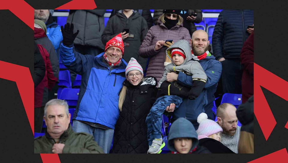 A fans image from the Imps' away FA Cup game at Birmingham City