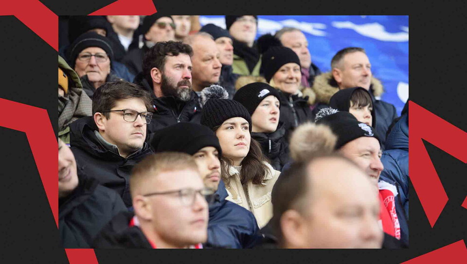 A fans image from the Imps' away FA Cup game at Birmingham City