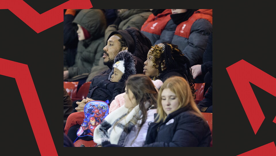 A fan image from City's home game against Blackpool at the LNER Stadium.