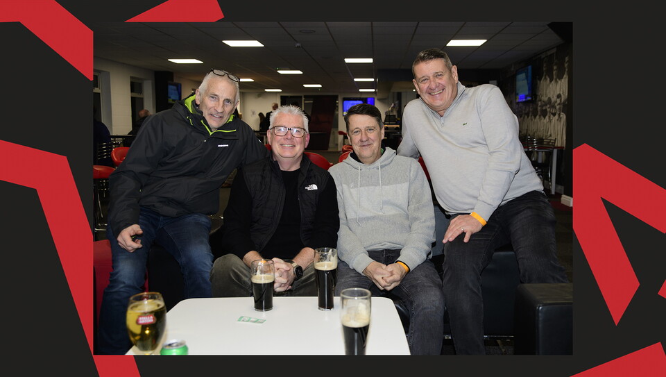 A fan image from Lincoln's home game against Bolton Wanderers