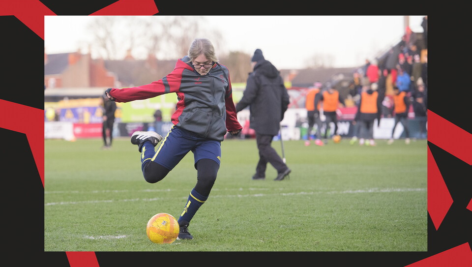 A matchday experience image from City's home game against Peterborough United.