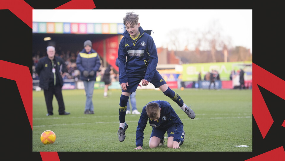 A matchday experience image from City's home game against Peterborough United.