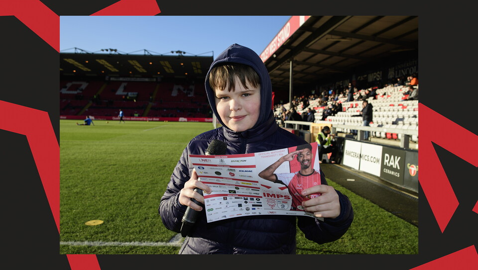 A fans photo from City's 5-1 home win over Peterborough United