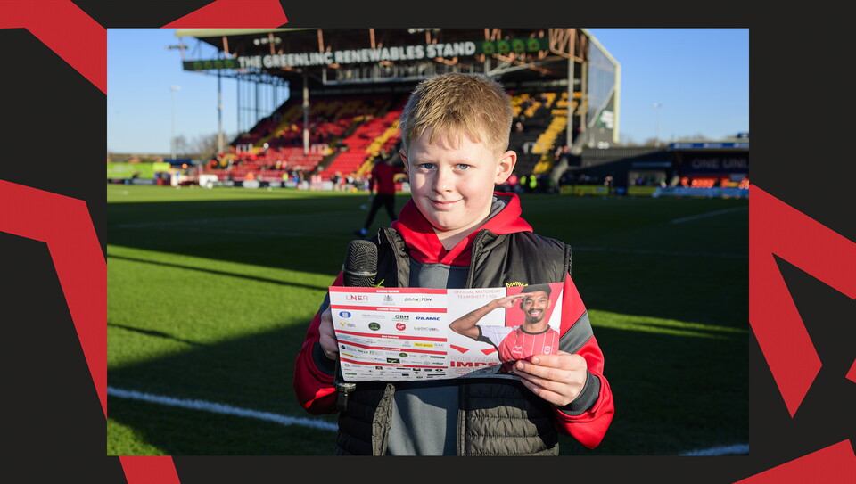 A fans photo from City's 5-1 home win over Peterborough United