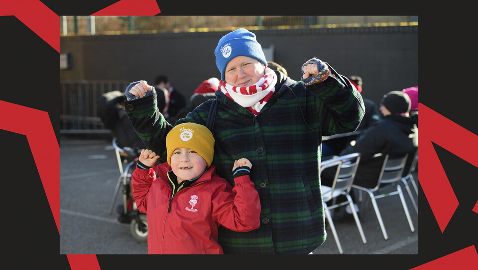 A fans photo from City's 5-1 home win over Peterborough United