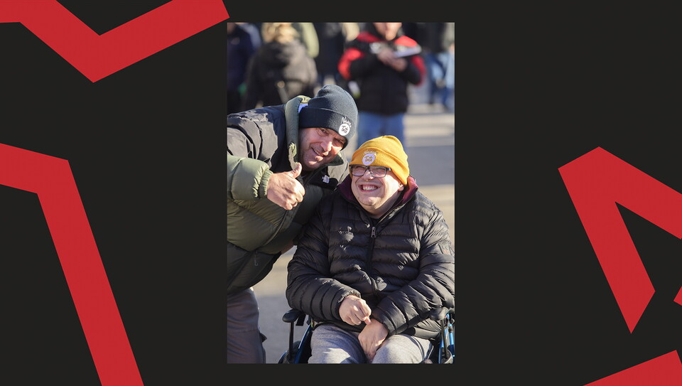 A fans photo from City's 5-1 home win over Peterborough United