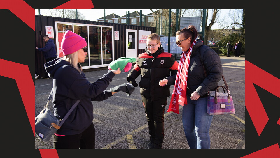 A fans photo from City's 5-1 home win over Peterborough United
