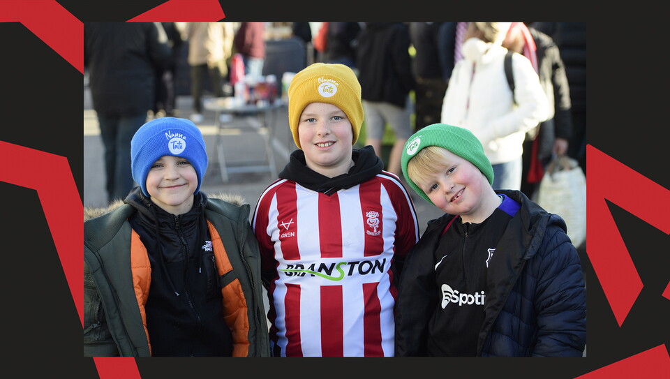 A fans photo from City's 5-1 home win over Peterborough United