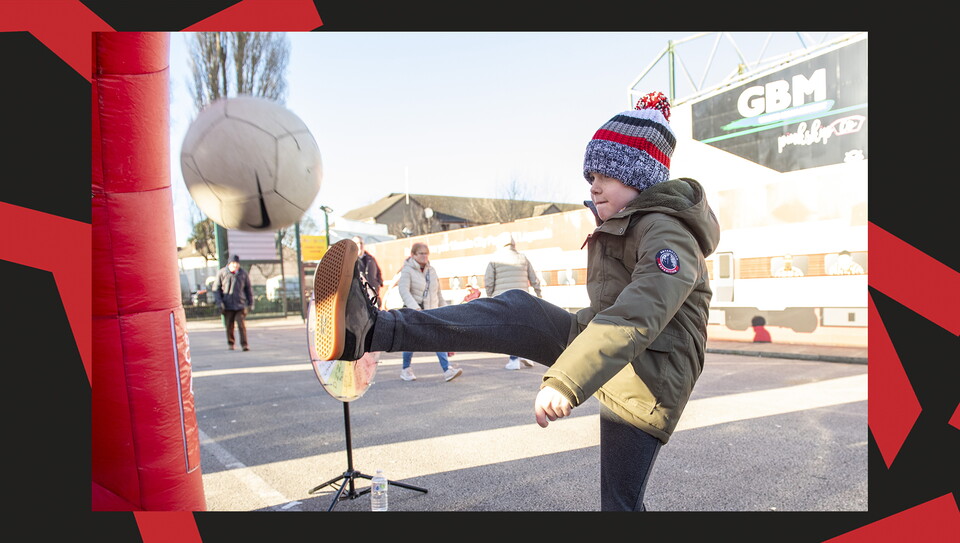 A fans photo from City's 5-1 home win over Peterborough United