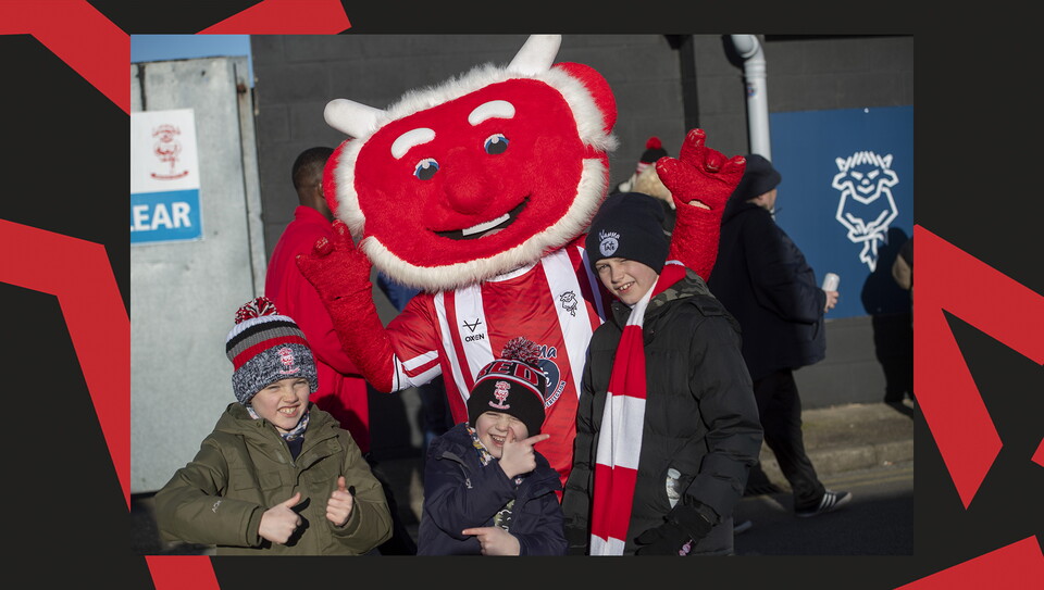 A fans photo from City's 5-1 home win over Peterborough United