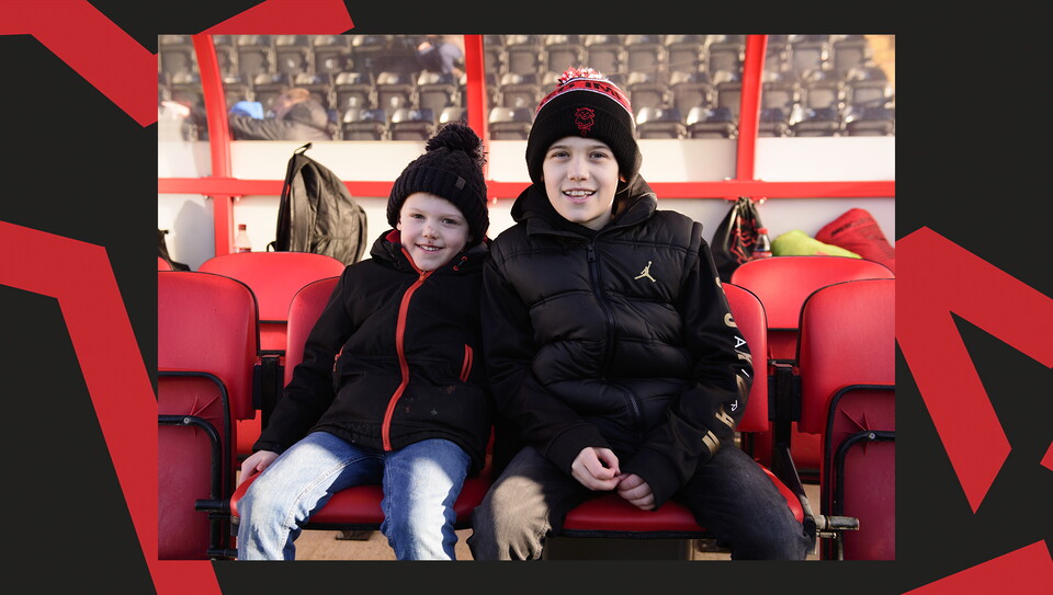 A fans photo from City's 5-1 home win over Peterborough United