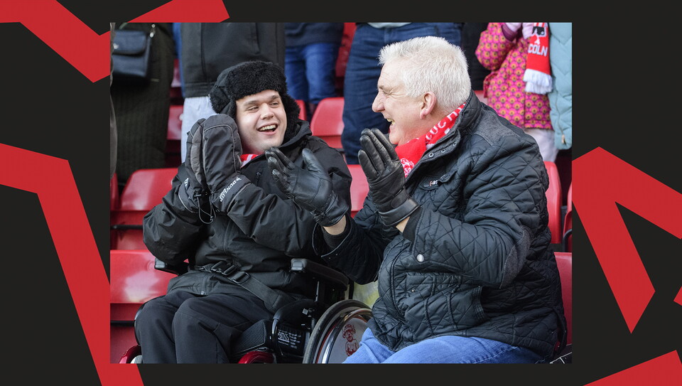 A fans photo from City's 5-1 home win over Peterborough United