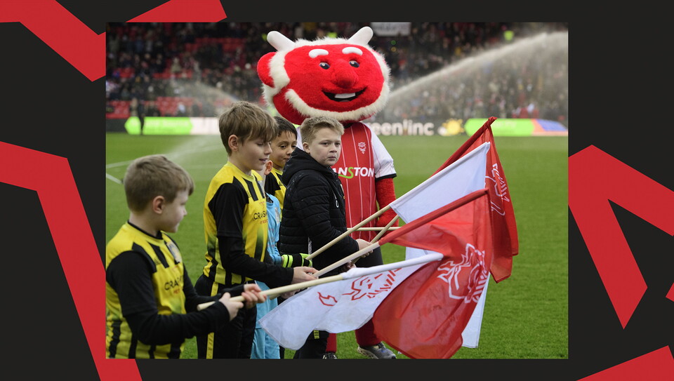 A matchday experience image from City's home game against Rotherham United.