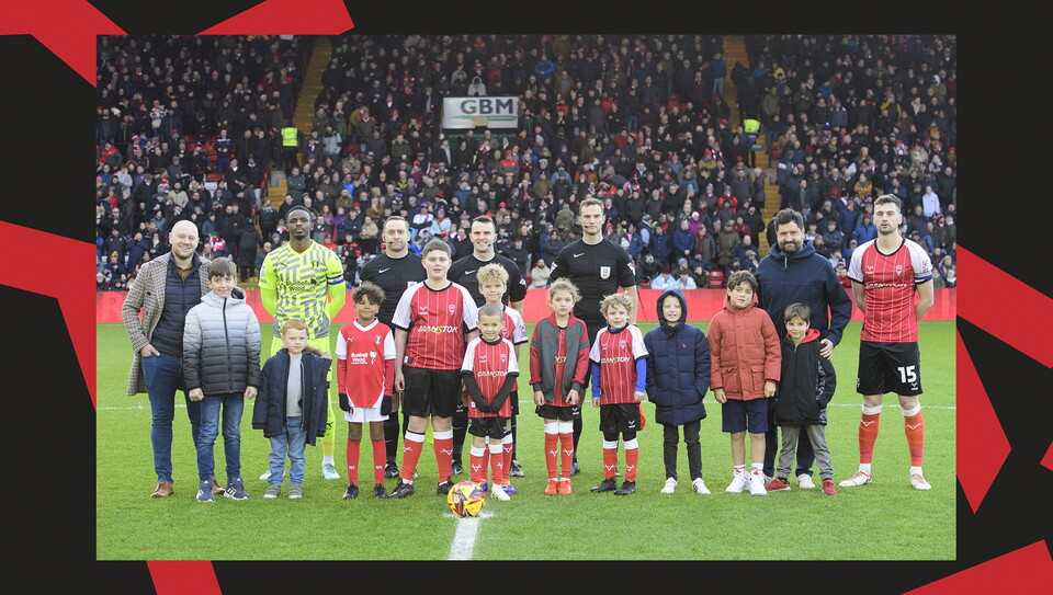 A matchday experience image from City's home game against Rotherham United.