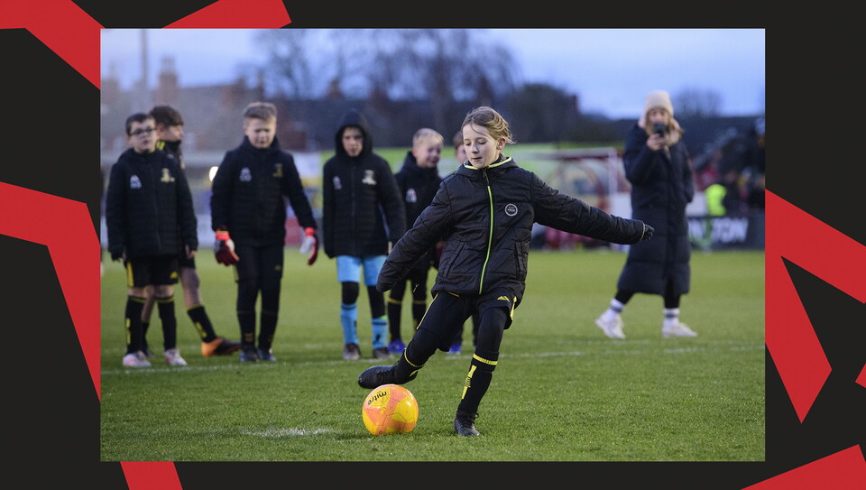 A matchday experience image from City's home game against Rotherham United.