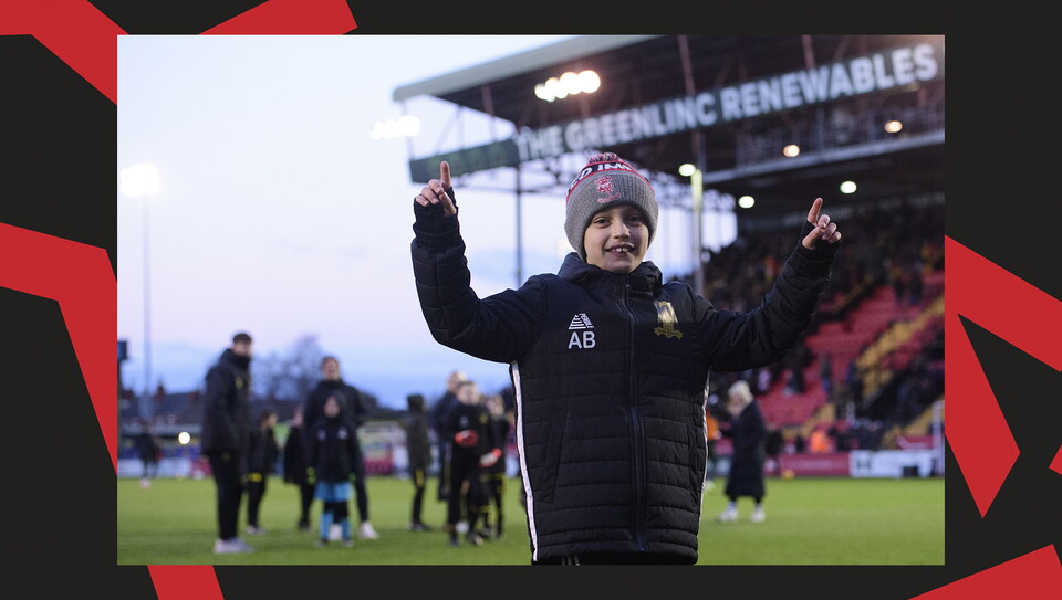 A matchday experience image from City's home game against Rotherham United.